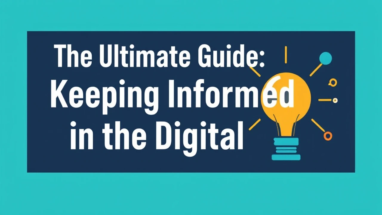 The Ultimate Guide: Keeping Informed in the Digital Era
