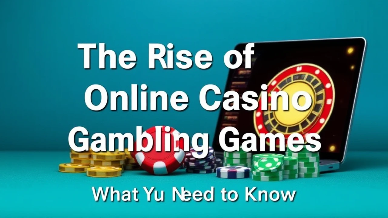 The Rise of Online Casino Gambling Games: What You Need to Know