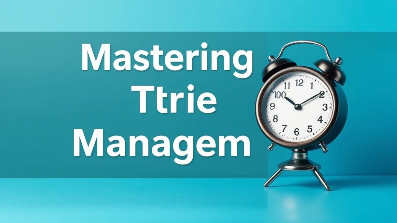 Mastering Time Management: Essential Strategies for Dynamic Entrepreneurs