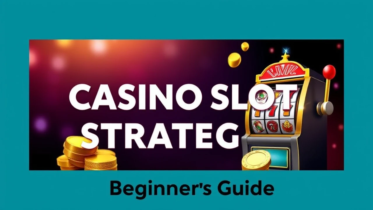 Perfecting the Art of Casino Slot Strategy: A Beginner's Guide