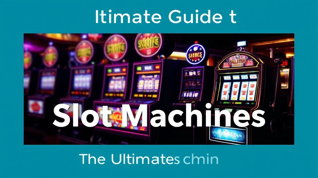 The Ultimate Guide to Understanding Slot Machines