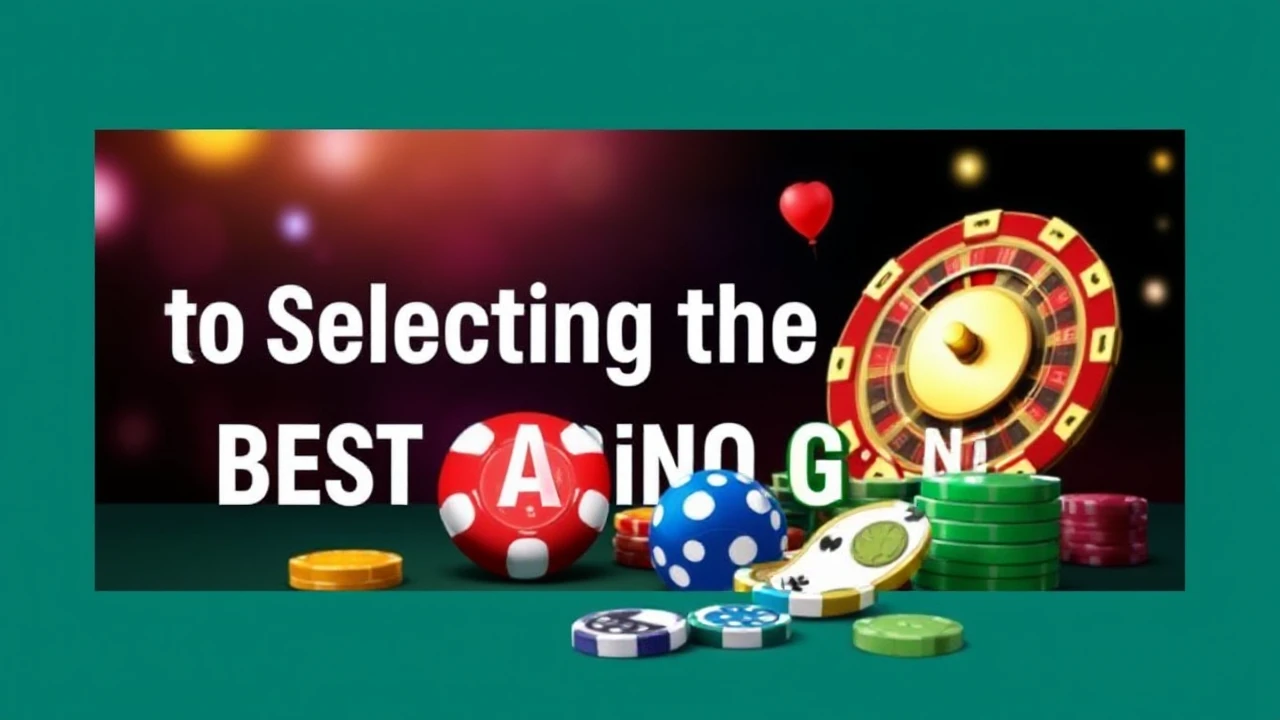 Your Go-To Handbook to Selecting the Best Casino Game
