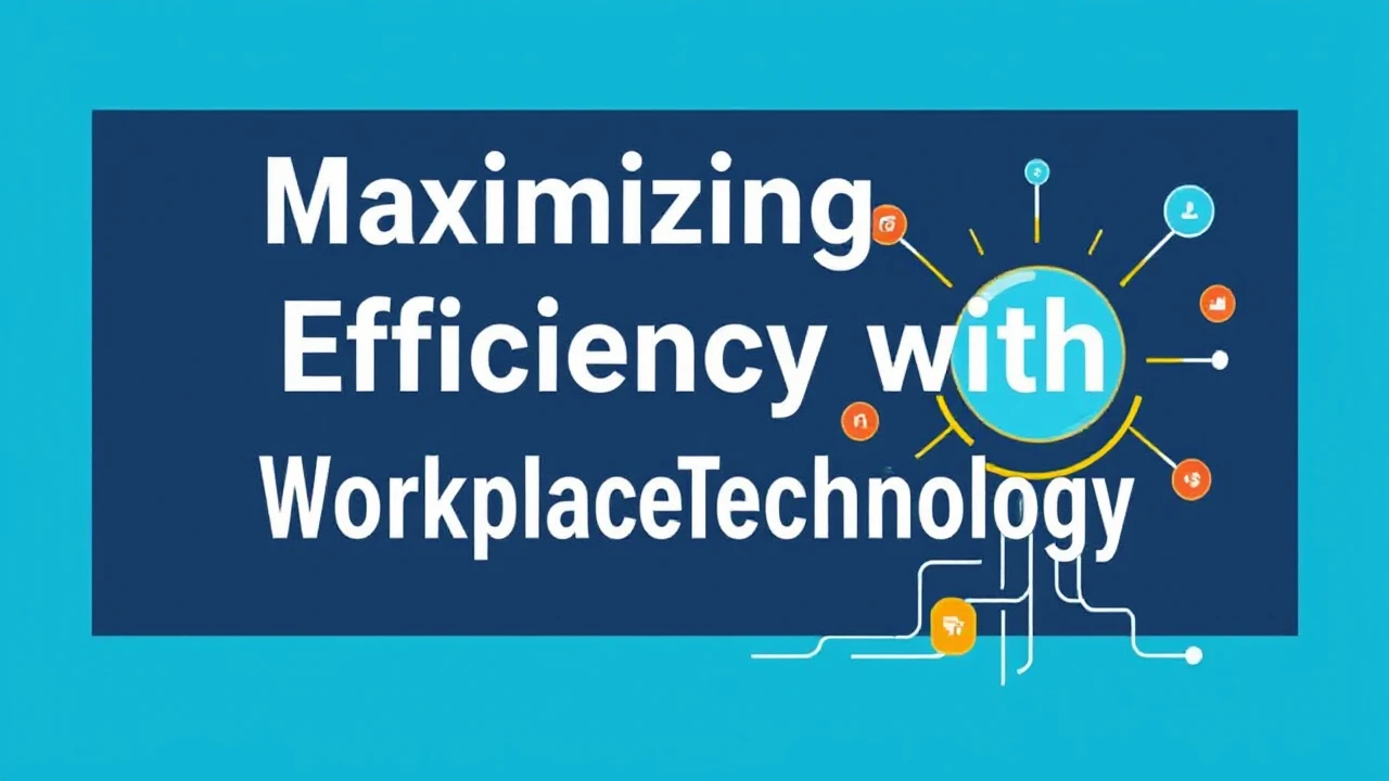 Maximizing Efficiency with Workplace Technology