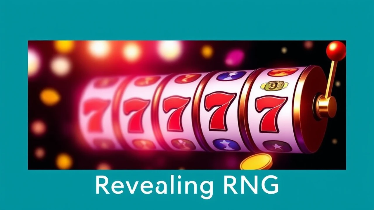 Revealing RNG: A Scientific Explanation Behind Casino Slot Odds