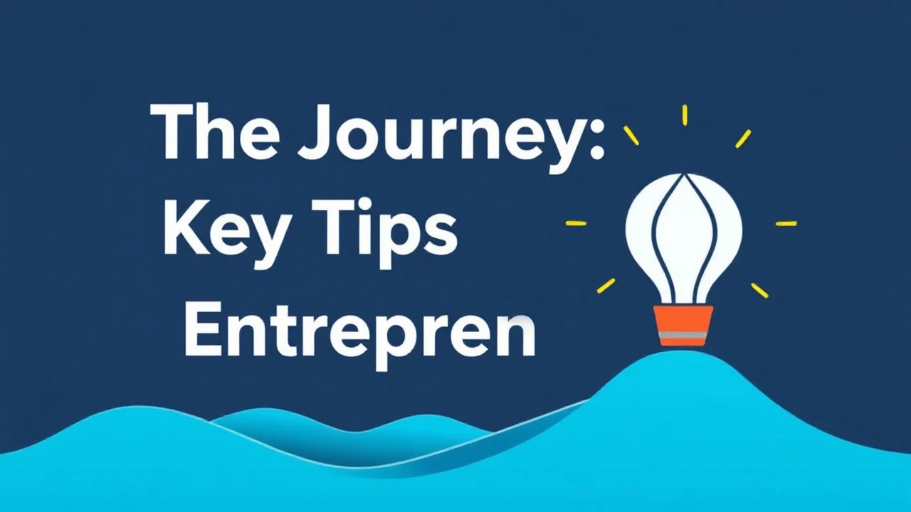 The Journey: Key Tips for Entrepreneurs