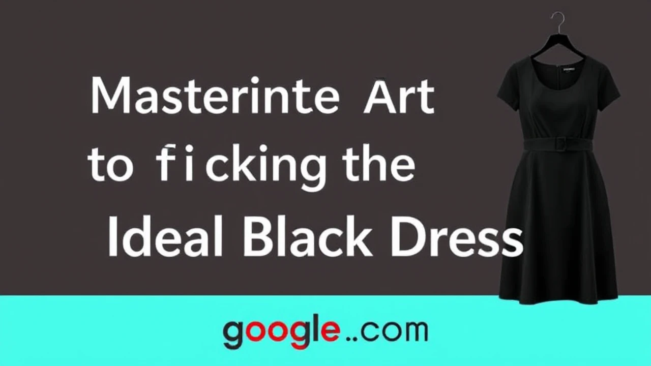 Mastering the Art of Picking the Ideal Little Black Dress