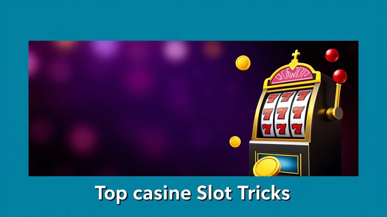 Boost Your Luck: Top Casino Slot Tricks