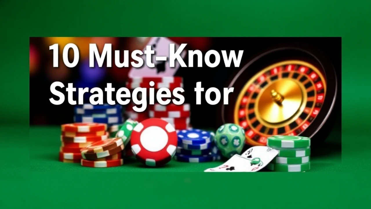 10 Must-Know Strategies for Outsmarting the House