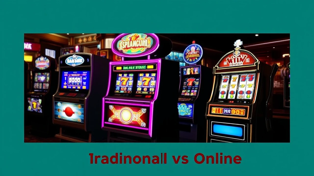 Perbedaan Mesin Slot Kasino Tradisional vs Online