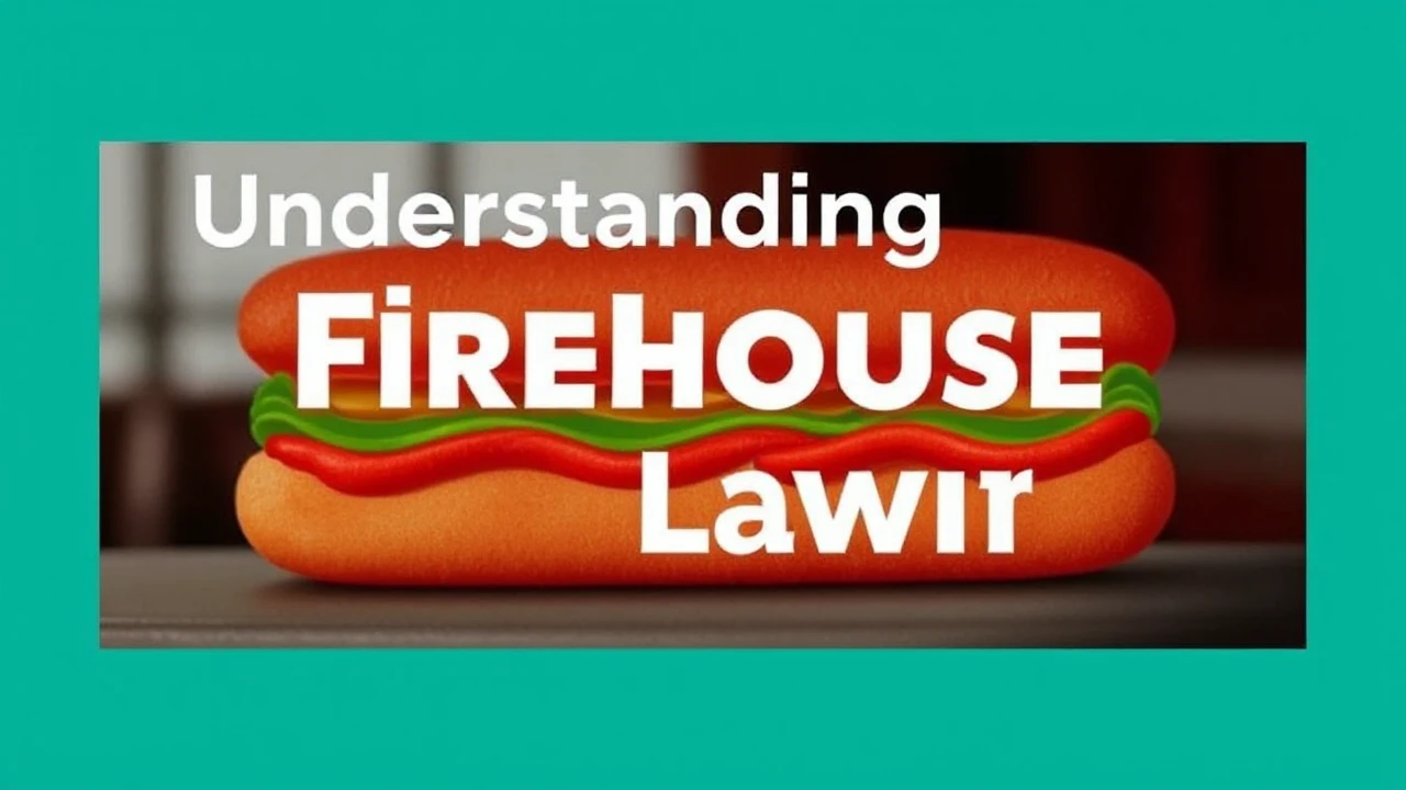 Understanding the Firehouse Subs Lawsuit: Key Information to Be Aware of