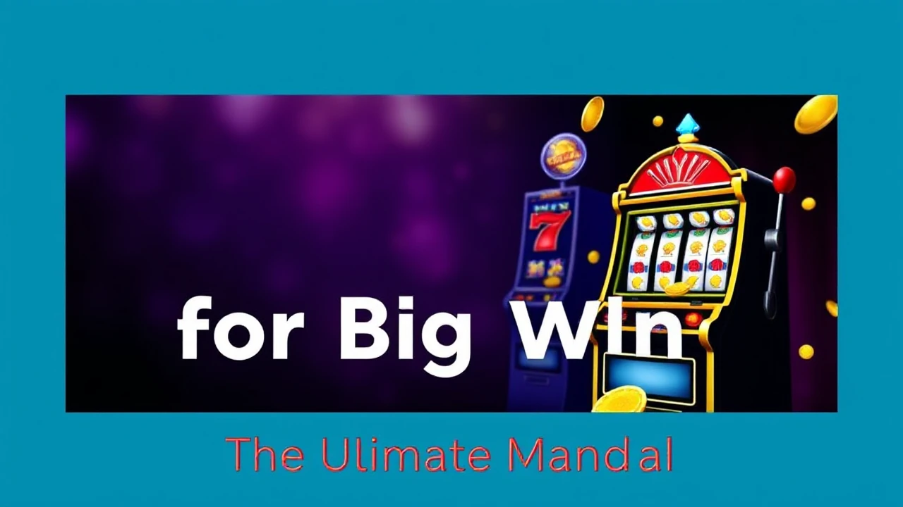 The Ultimate Manual on Selecting the Best Slot Machine for Big Wins