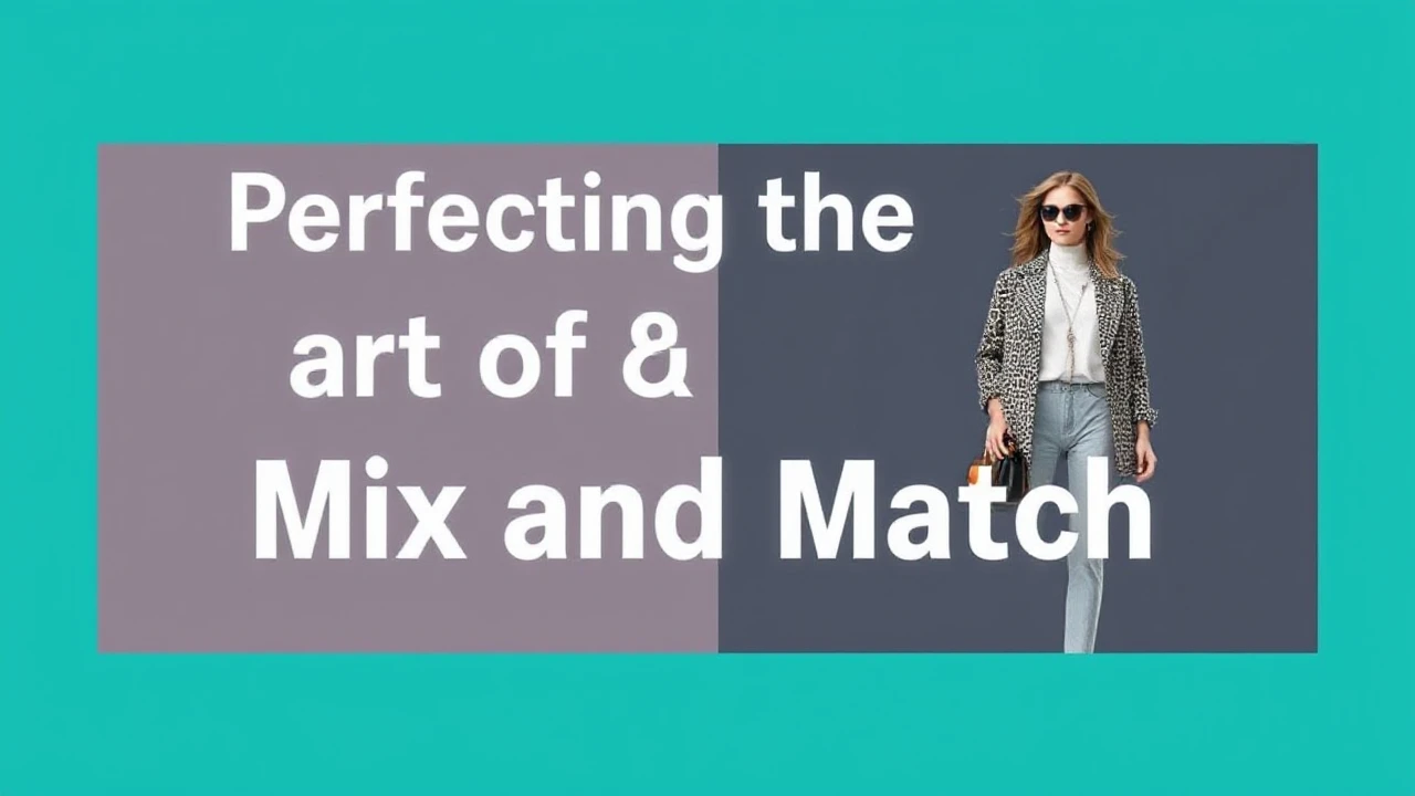 Perfecting the Art of Mix and Match in Fashion: Tips to Elevate Your Style