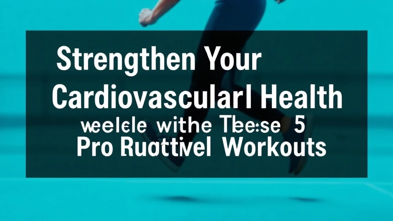 Strengthen Your Cardiovascular Health with These 5 Productive Workouts