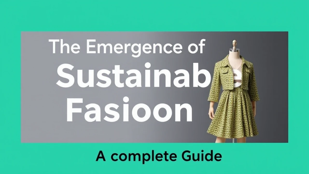 The Emergence of Sustainable Fashion: A Complete Guide