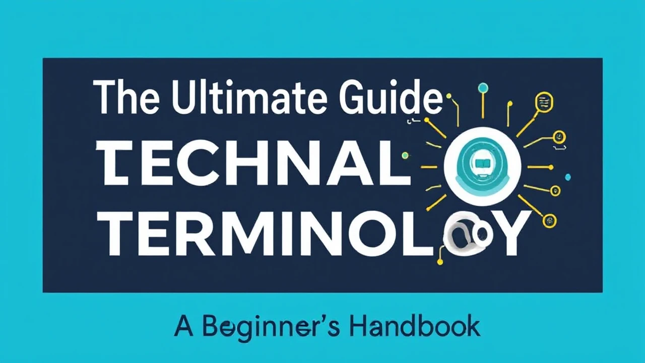 The Ultimate Guide Technical Terminology: A Beginner's Handbook
