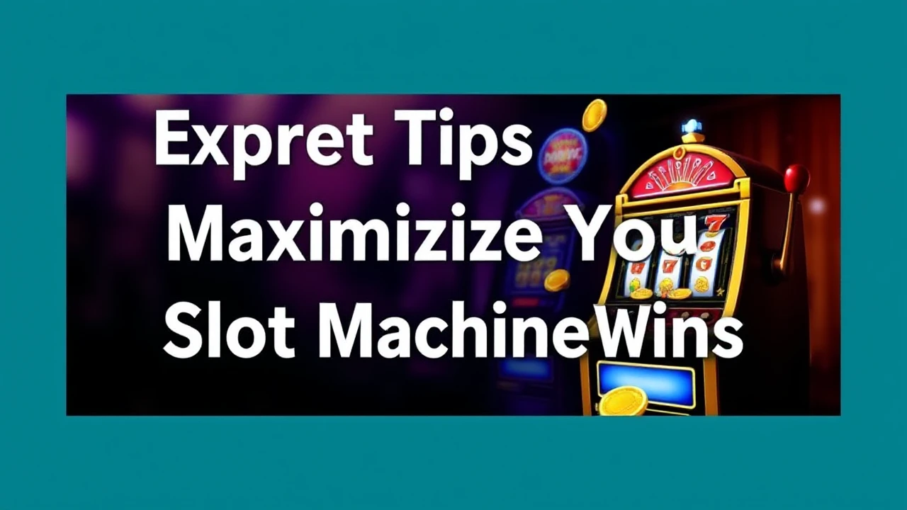 Expert Tips to Maximizing Your Slot Machine Wins