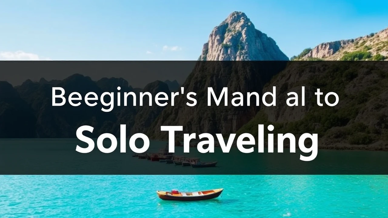 A Comprehensive Beginner's Manual to Solo Traveling