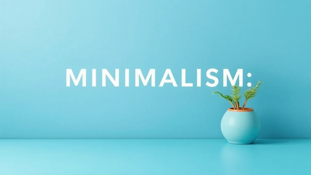 Welcoming Minimalism: A Key to Simplifying Your Lifestyle