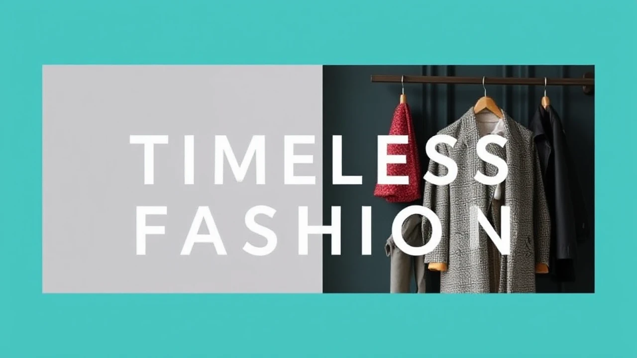 Timeless Fashion: Top Tips for Building a Wardrobe That Stands the Test of Time
