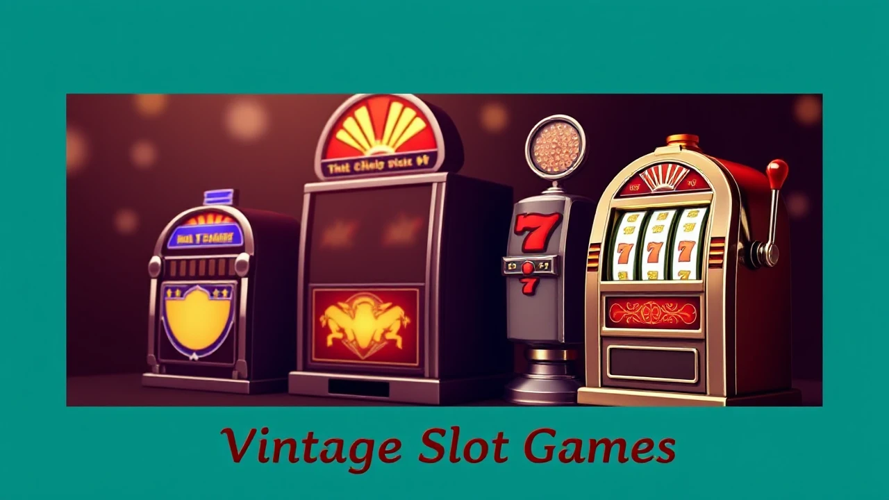 Discovering the Realm of Vintage Slot Games: Memories and Excitement