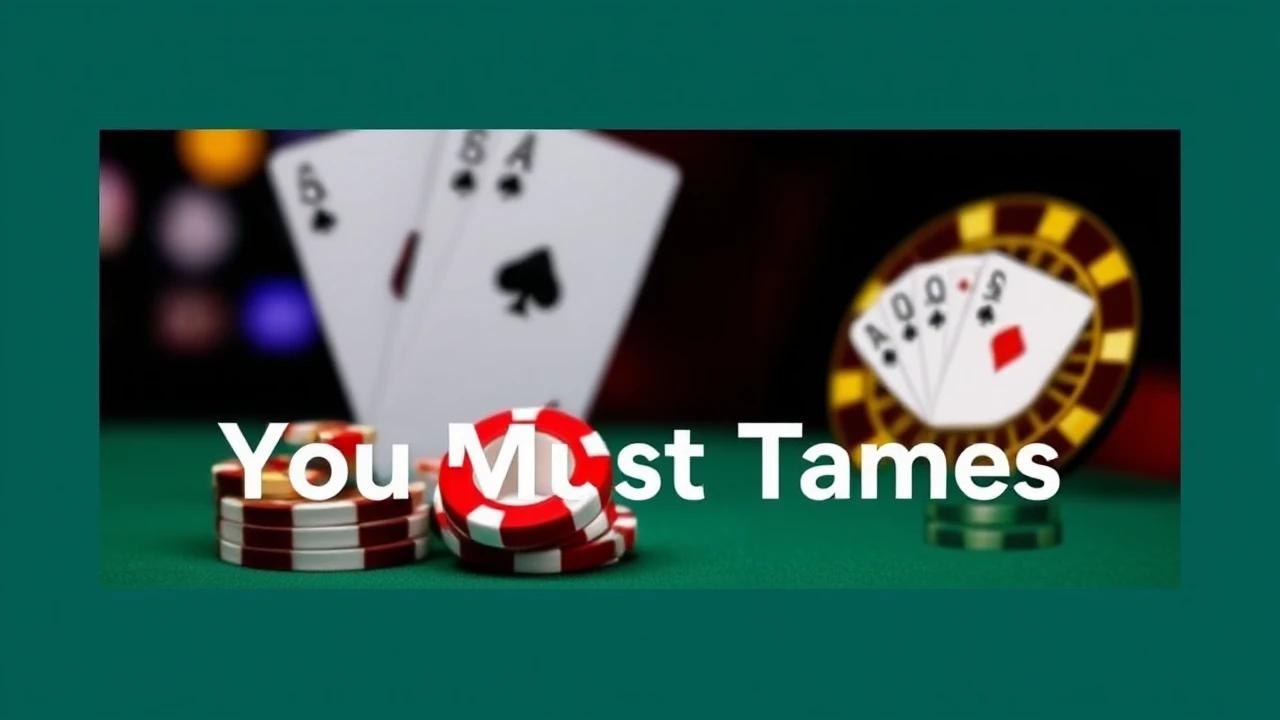 The Best 5 Casino Games You Must Try Today