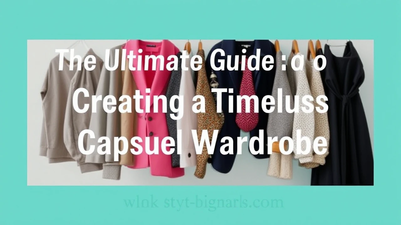 The Ultimate Guide to Creating a Timeless Capsule Wardrobe