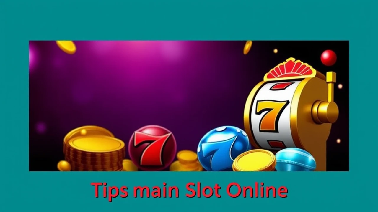 Tips Ampuh Bermain Slot Online