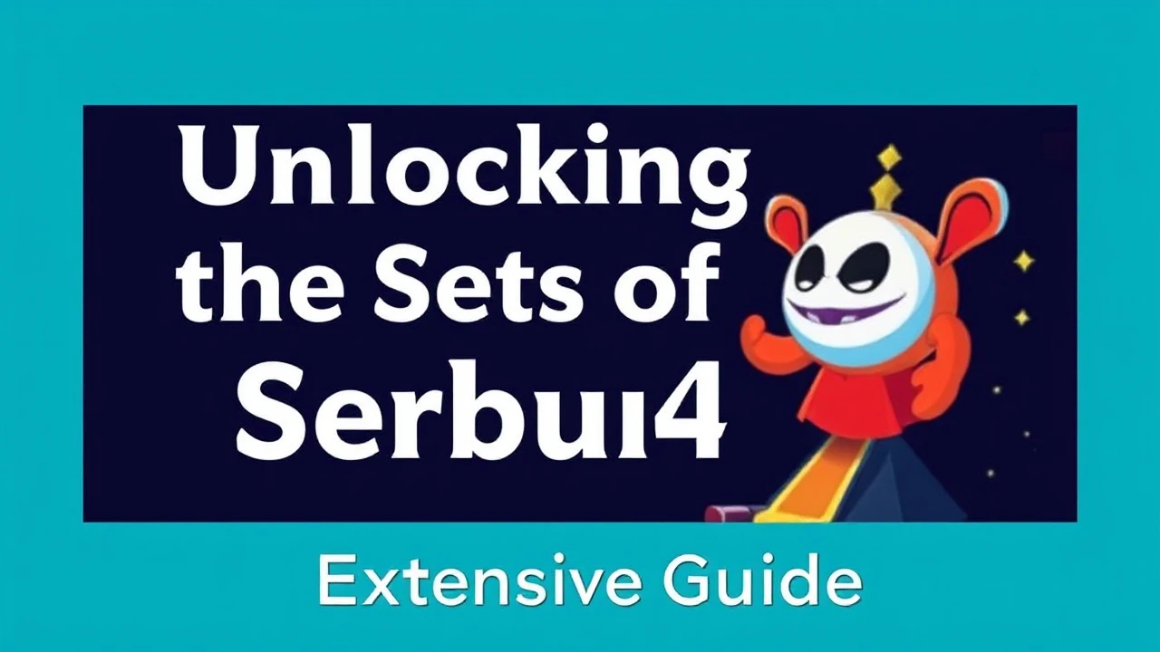 Unlocking the Secrets of Serbu4d: An Extensive Guide