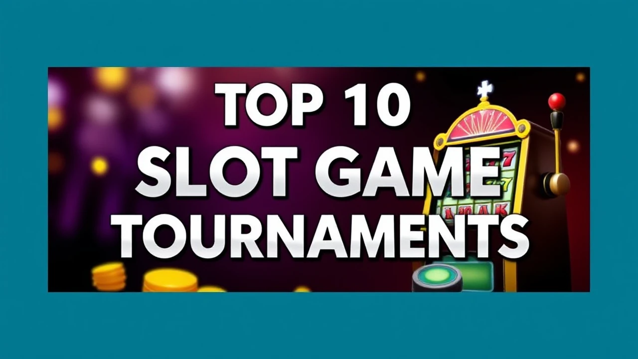 Top 10 Captivating Slot Game Tournaments You Ought to Experience