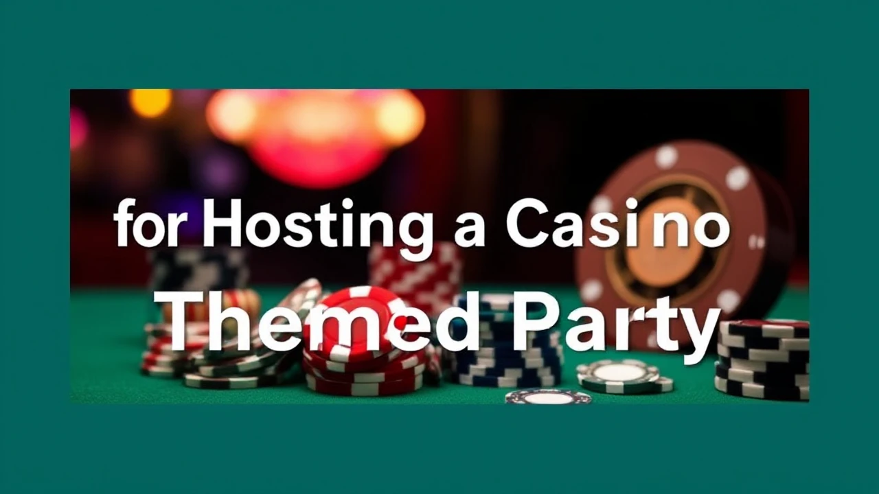 Complete Handbook for Hosting a Casino Themed Party