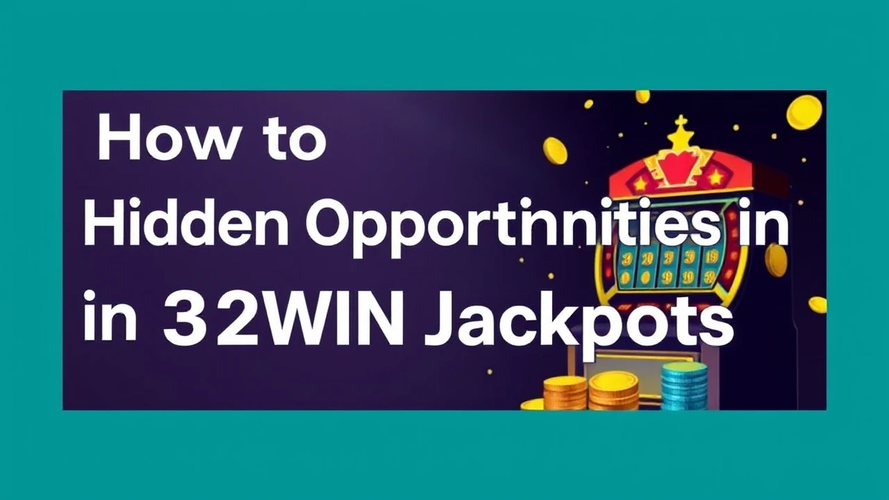 How to Find Hidden Opportunities in 32WIN Jackpots