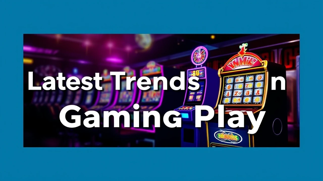 Exploring the Latest Trends in Gaming Machine Play