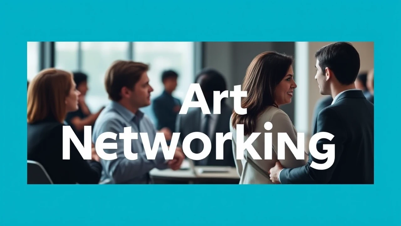 Becoming Proficient in the Art of Professional Networking: A Step-by-Step Guide