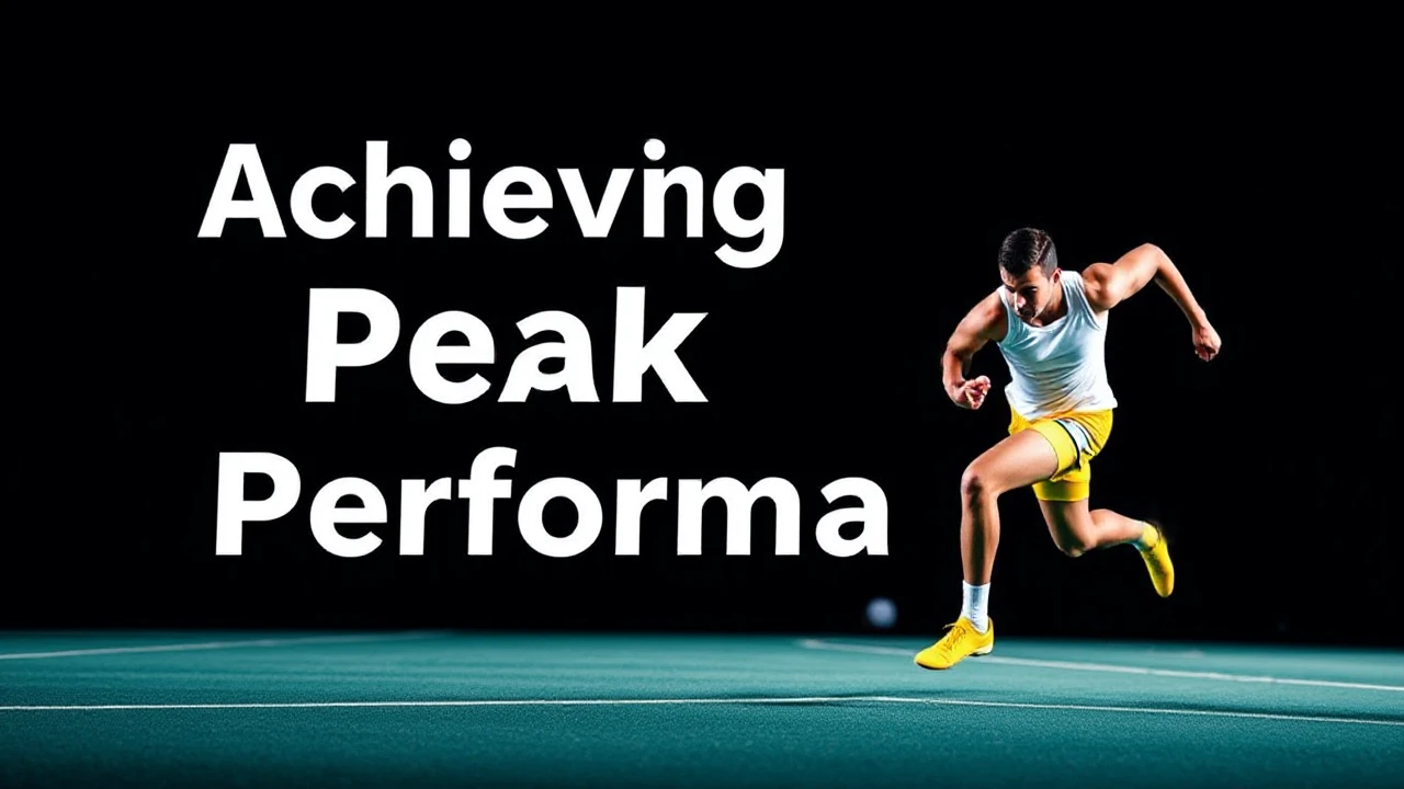 Achieving Peak Performance: Insider Tips from Pro Athletes