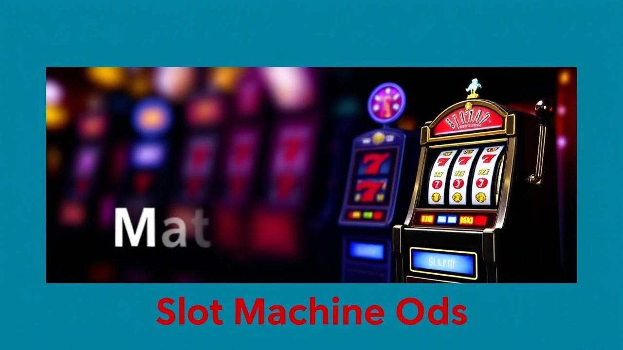 Demystifying Slot Machine Odds: Understanding to Winning Chances
