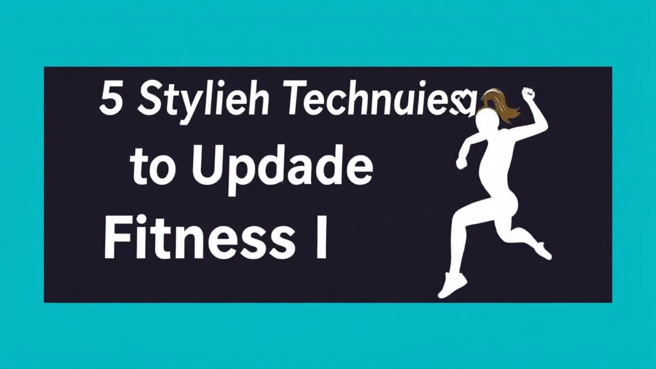5 Stylish Techniques to Upgrade Your Fitness Lifestyle