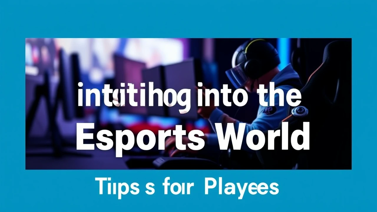 Transitioning into the Esports World: Tips for Players
