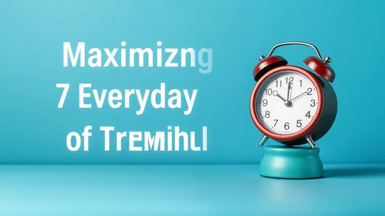 Maximizing Efficiency: 7 Everyday Habits of Triumphant People