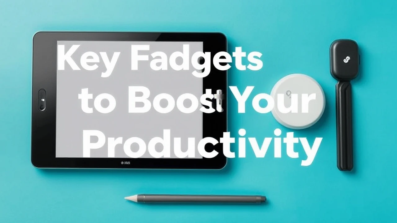 Key Gadgets to Boost Your Productivity