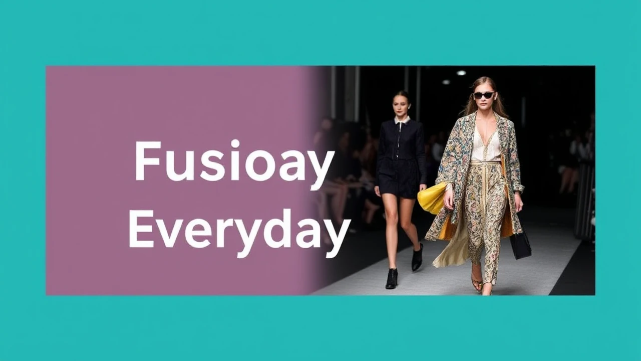 Fashion Fusion: Blending Runway with Everyday Style