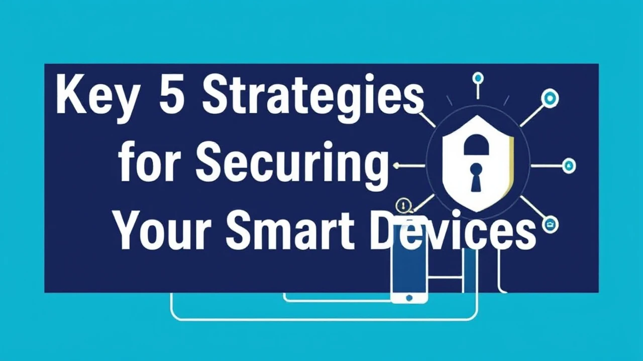 Key 5 Strategies for Securing Your Smart Devices