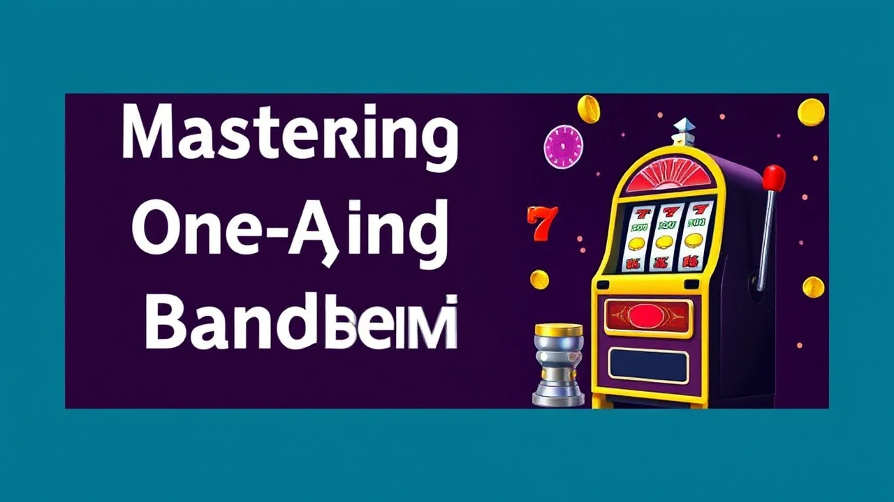 Mastering to Playing One-Armed Bandit Games