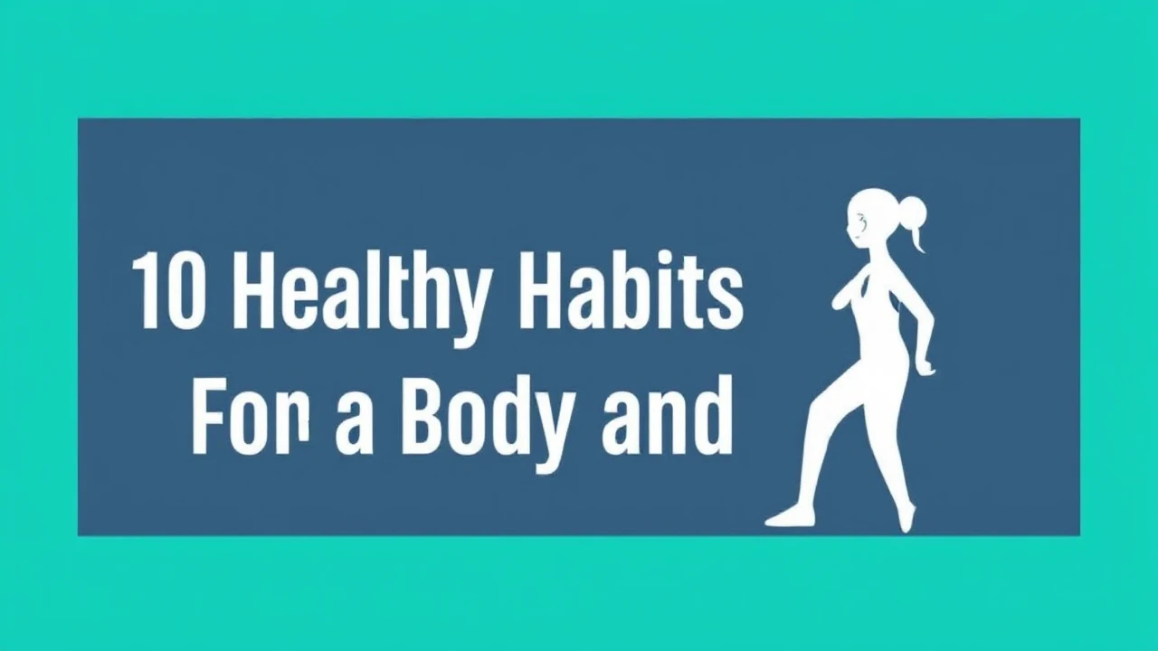 Essential 10 Healthy Habits for a Fit Body and Mind