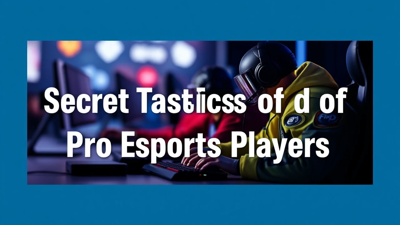 Exposing the Secret Tactics of Pro Esports Players