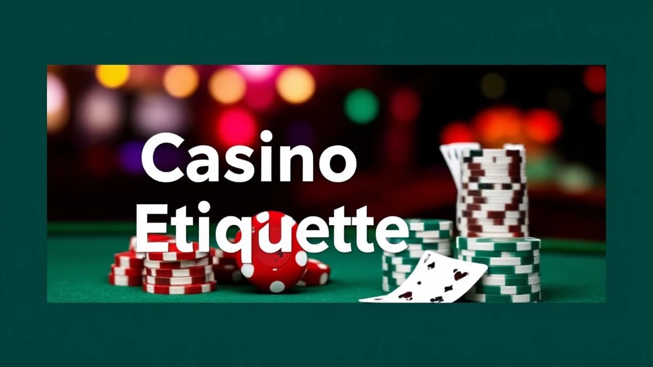 Learning Casino Etiquette 101: Key Dos and Don'ts for Beginner Players