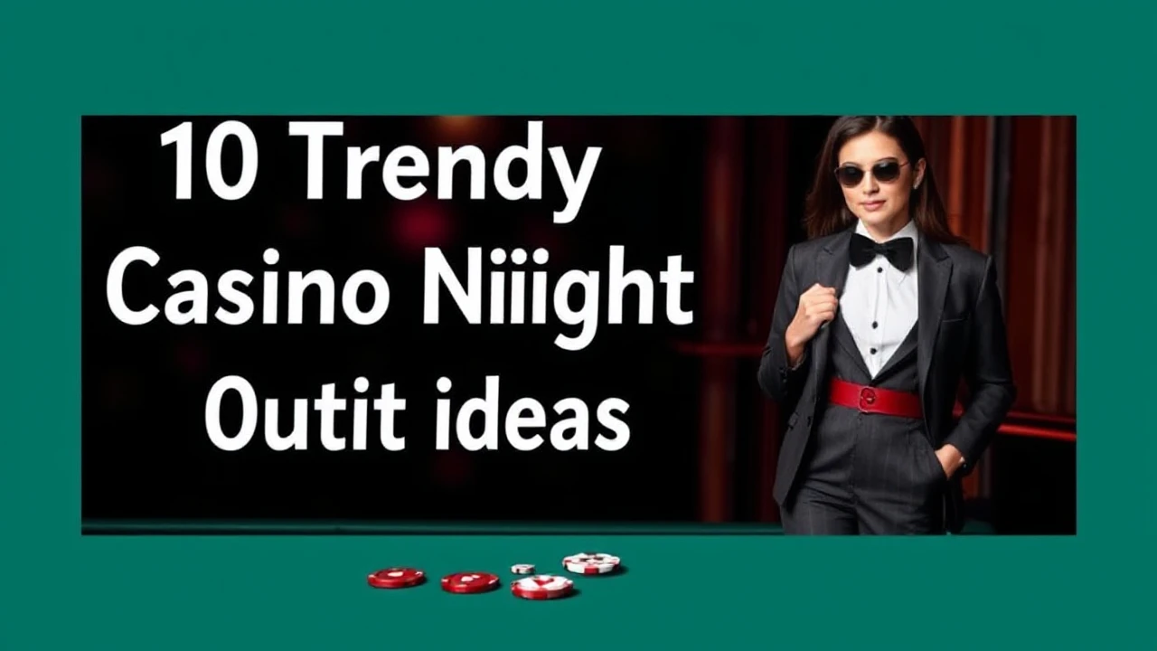 10 Trendy Casino Night Outfit Ideas to Impress