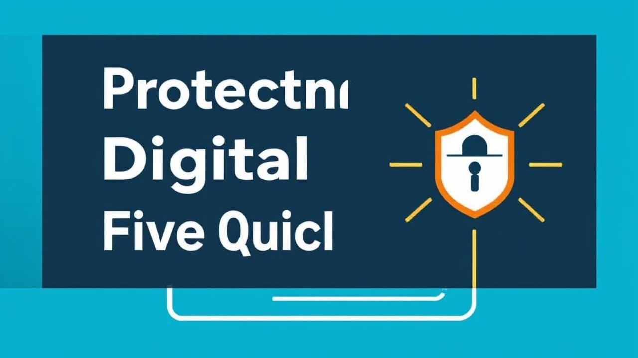 Protecting Your Digital Devices: Five Quick Tips
