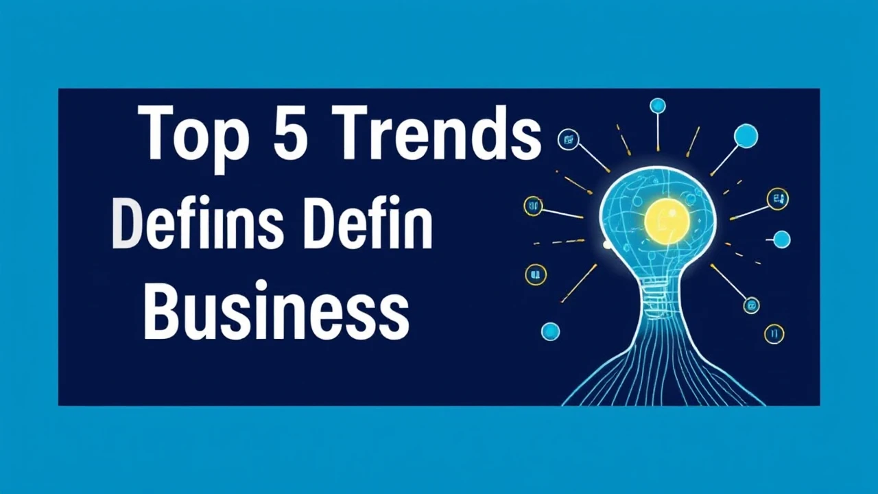 Exploring the Top 5 Trends Defining the Future of Business Innovation
