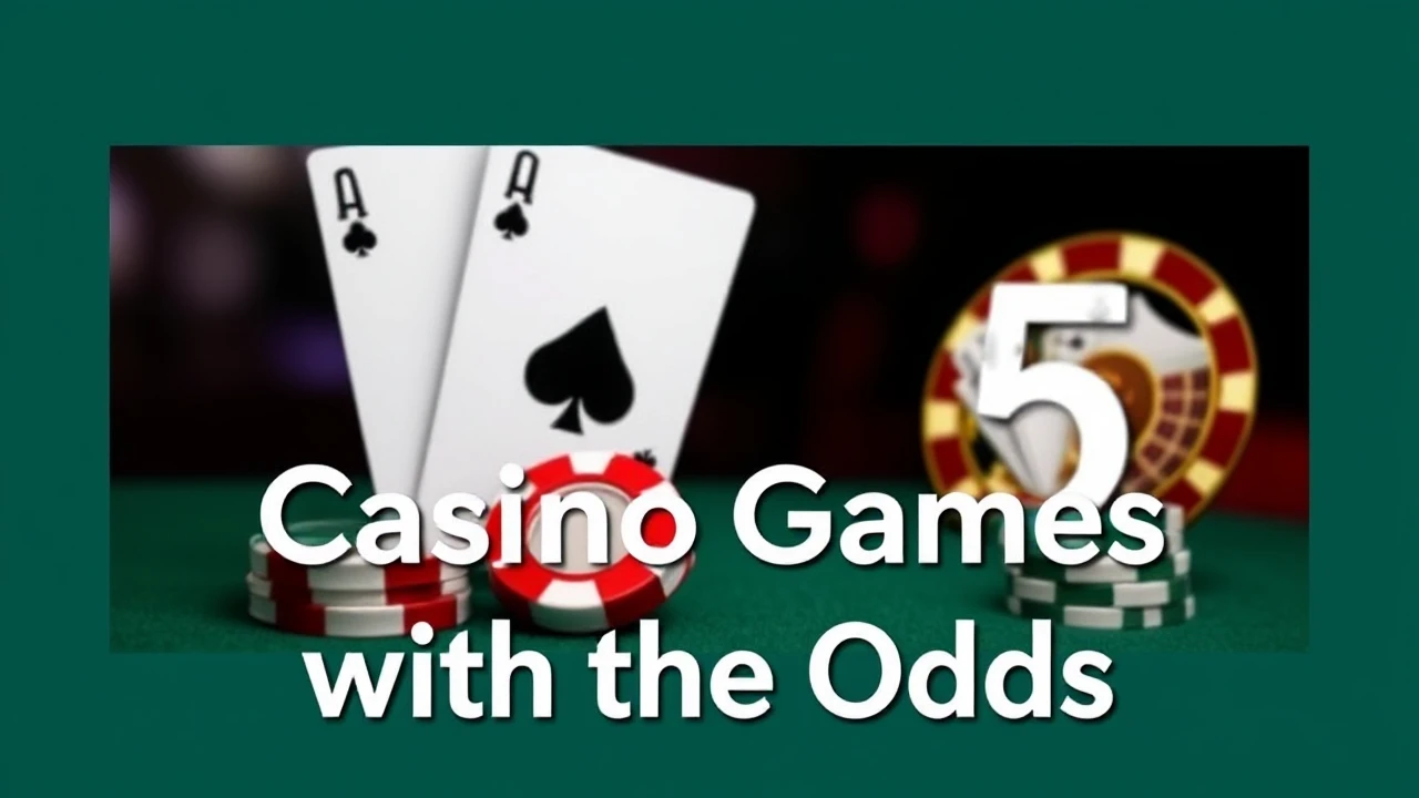 Unveiling the Top 5 Casino Games with the Best Odds
