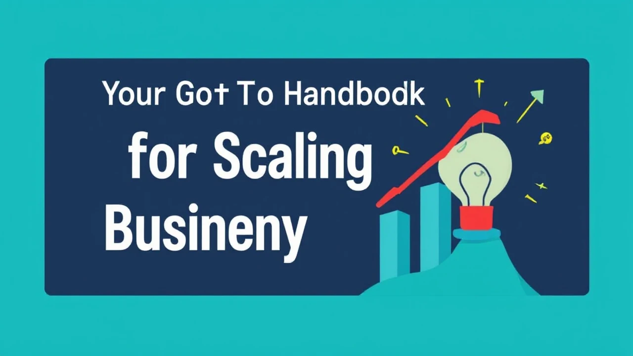 Your Go-To Handbook for Scaling Your Company Efficiently